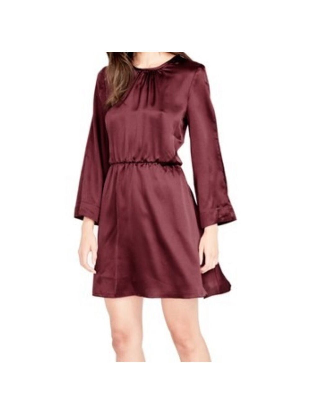 Rachel Roy Julia Draped Sleeve Dress Size L